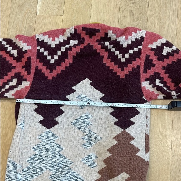 Anthropologie Multicolor Geometric Cardigan - Picture 4 of 4